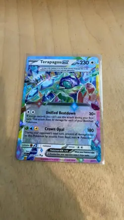 Terapagos ex Double Rare Ascended Heroes 179/217 NM Holofoil Pokemon - Image 1