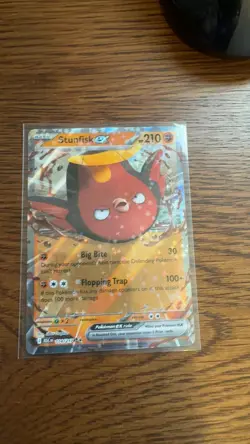 Stunfisk ex Double Rare Ascended Heroes 114/217 NM Holofoil Pokemon - Image 1