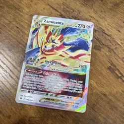 Pokemon TCG Zamazenta VStar 099/159 Crown Zenith VStar NM - Image 3