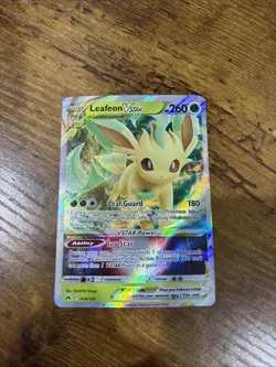 Pokemon TCG Leafeon VSTAR 14/159 Crown Zenith VSTAR NM - Image 1