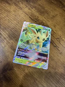Pokemon TCG Leafeon VSTAR 14/159 Crown Zenith VSTAR NM - Image 2