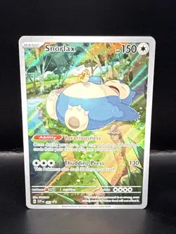 Pokemon Card Snorlax SVP EN 051 Scarlet & Violet 151 Promo Holo SVP051 D - Image 1