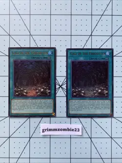 2X Yu-Gi-Oh Call of the Forgotten Spell 1st Edition Maze of Muertos MZMU-EN007! - Image 1