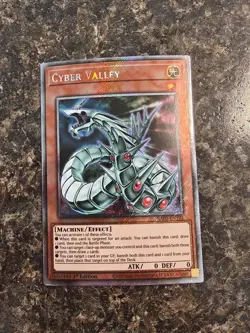 Yugioh Cyber Valley - RA03-EN192 - Platinum Secret Rare - NM - Image 1