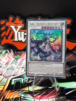 Yu-Gi-Oh! Diabell, Queen of The White Forest MP25-EN221 Ultra Rare 1st Ed NM - Image 1
