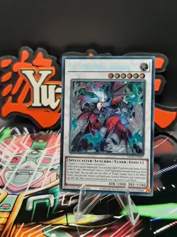 Yu-Gi-Oh! Rciela, Sinister Soul of The White Forest MP25-EN087 Secret Rare... - Image 1