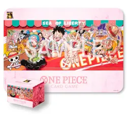 One Piece Card Game: Playmat and Storage Box Set - 25th Edition - Bandai Supply - Image 1