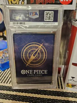 2025 ONE PIECE OP11-3RD ANNIVERSARY-GOLD MONKEY D. LUFFY PSA 10 ENGLISH - Image 2