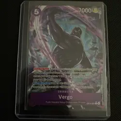 Vergo OP14-061 Alt Art One Piece TCG: The Azure Sea's Seven One Piece NM - Image 1
