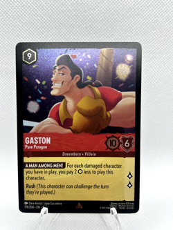 Disney Lorcana - Gaston Pure Paragon 119/204 COLD FOIL Shimmering Skies - Image 1