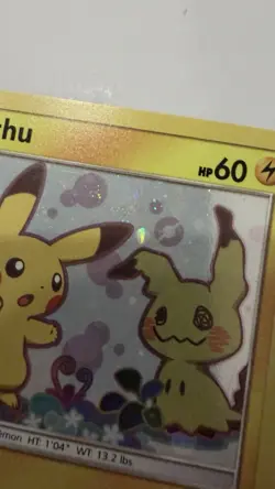 2 Swirls 💫 Pokemon 2019 Pikachu SM162 Sun & Moon Black Star Promo Holo Card NM+ - Image 4