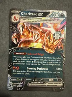 Charizard ex 196 Sv: Scarlet & Violet Promo Cards Holo - Image 1
