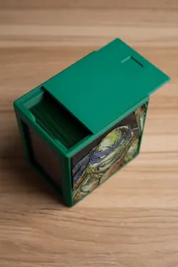 Donatello (TMNT) themed Prism MTG Deck Box, EDH Commander Card Case - Image 2
