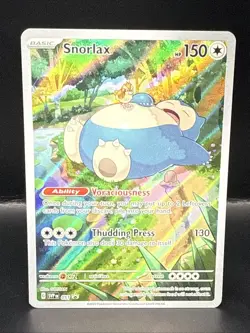 Pokemon Card Snorlax SVP EN 051 Scarlet & Violet 151 Promo Holo SVP051 C - Image 2