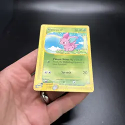 Pokemon Nidoran 96/147 Aquapolis Non Holo Common Vintage Card DMG -c - Image 3