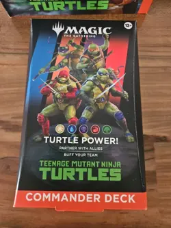 MTG Teenage Mutant Ninja Turtles Turtle Power Commander Deck & Bundle Lot Magic - Image 2