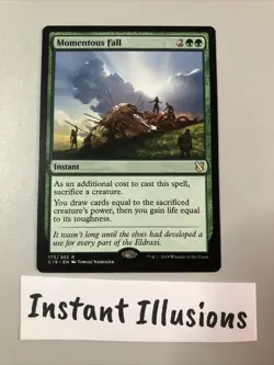 Momentous Fall - Commander 2019 Mtg Tcg - Image 1