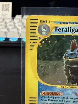 Pokemon TCG Feraligatr Expedition Holo 12/165 NEAR MINT - Image 4