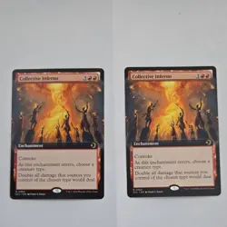 Magic: The Gathering Collective Inferno x2 extended art - Image 1