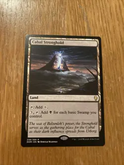 Cabal Stronghold - Dominaria (DOM) NM Never Played - Image 1