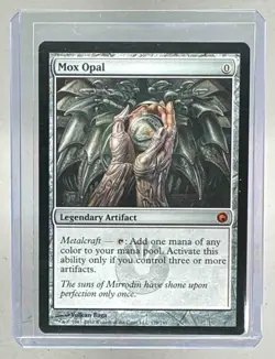 Mox Opal 2010 Magic: The Gathering Scars of Mirrodin #179 - Image 1