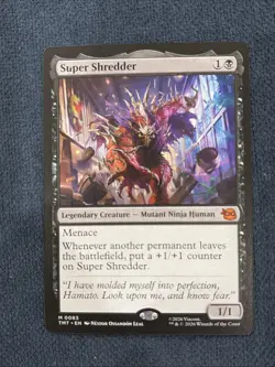 Super Shredder - Teenage Mutant Ninja Turtles (TMT) M 0083, NM, Non Foil - Image 1