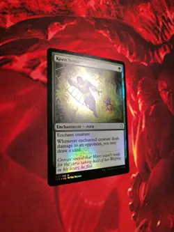 Magic The Gathering Time Spiral Remastered TSR Keen Sense Foil 213/289 Unplayed - Image 3