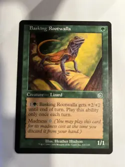 Basking Rootwalla - Torment - Magic the Gathering MTG Nice! - Image 1