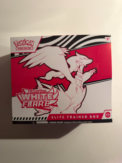 Pokemon TCG Scarlet & Violet White Flare ETB (Elite Trainer Box) Factory Sealed - Image 2