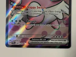 Blissey EX 201/167 Twilight Masquerade Ultra Rare Full Art Pokemon TCG Card NM - Image 2