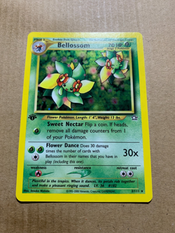 1st Edition Bellossom 3/111 Neo Genesis - Holo Pokemon Card - NM/Mint - Image 2