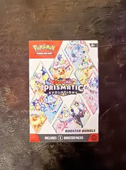 Pokemon Prismatic Evolutions booster bundle TCG Sealed!! 6 Packs - Image 1