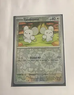 Pokemon Tandemaus 160/198 SV01 Scarlet & Violet Reverse Holo Basic English - Image 2