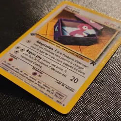 Pokemon Porygon Rare 1st Edition 48/82 Team Rocket French 40 HP - Image 2