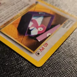 Pokemon Porygon Rare 1st Edition 48/82 Team Rocket French 40 HP - Image 3