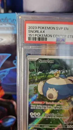 Pokemon Snorlax 151 Pokemon Center ETB Promo SVP EN 051 PSA 10 Gem Mint - Image 3
