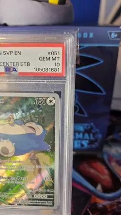 Pokemon Snorlax 151 Pokemon Center ETB Promo SVP EN 051 PSA 10 Gem Mint - Image 4