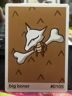 Big Boner (Marowak) 0105- Gen 1 Pookiemoot Fan Art - Pokemon - Image 1