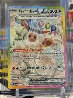 Pokemon TCG Eevee EX 167/131 Prismatic Evolutions SIR Special Illustration Rare - Image 1