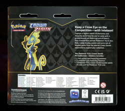 Pokemon Sword & Shield Crown Zenith 3 Pack Blister Pin Collection (Inteleon) - Image 2