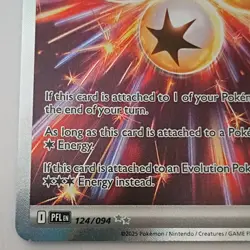Pokemon Ignition Energy Me02: Phantasmal Flames Ultra Rare Holo 124/094 2025 - Image 3