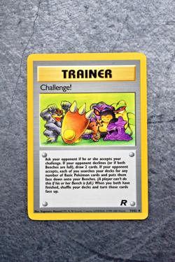 Pokemon TCG - Challenge! 74/82 - Team Rocket - Uncommon LP - Image 1