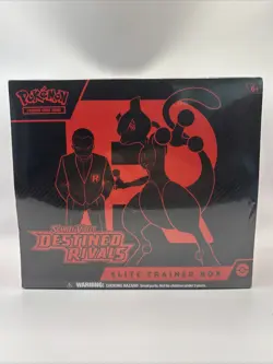 Pokemon TCG Scarlet & Violet Destined Rivals Elite Trainer Box ETB Sealed - Image 1