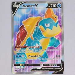 Drednaw V 69/73 Champions Path Full Art Holo Ultra Rare Pokemon Card English NM - Image 1