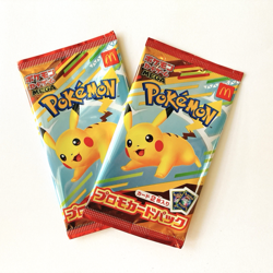 Pokemon Card McDonald's Promo 2 Packs Pikachu 020/M-P Japanese Random Card - Image 2