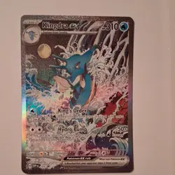 Pokemon Kingdra ex 131 Sv: Scarlet & Violet Promo Cards Promo Holo 310 HP EX - Image 1