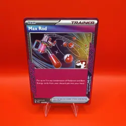Max Rod 116/131 Prize Pack Series Cards Play! Pokemon Stamped Holo Acespec - Image 1