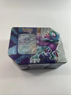 Pokemon Trading Card Game Paradox Clash Tin - Walking Wake EX - NEW - Image 1