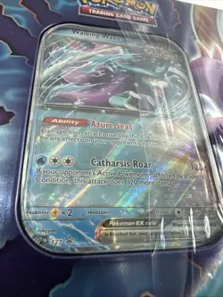 Pokemon Trading Card Game Paradox Clash Tin - Walking Wake EX - NEW - Image 2