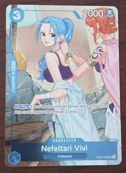 Nefeltari Vivi SR EB02-026 Promotion Pack Ex Vol. 3 ONE PIECE Card English NM - Image 1
